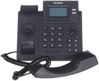 Yealink SIP-T31P IP-Telefon, 2 VoIP-Konten, 5,8 cm Display, Dual 10/100 Ethernet, PoE-Unterstützung