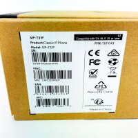 Yealink SIP-T31P IP-Telefon, 2 VoIP-Konten, 5,8 cm Display, Dual 10/100 Ethernet, PoE-Unterstützung