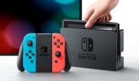 Nintendo Switch Neon Red/Blue Game Console, Enhanced...