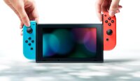Nintendo Switch Neon Red/Blue Game Console, Enhanced Performance, Retail Stock, Compatible with all Nintendo Switch Games