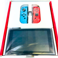 Nintendo Switch Neon Red/Blue Game Console, Enhanced Performance, Retail Stock, Compatible with all Nintendo Switch Games