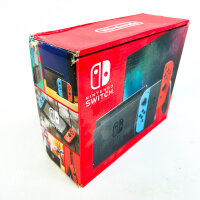 Nintendo Switch Neon Red/Blue Game Console, Enhanced Performance, Retail Stock, Compatible with all Nintendo Switch Games