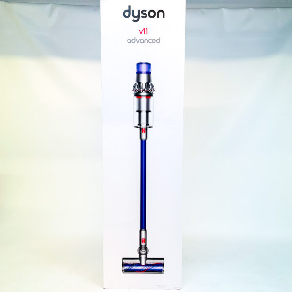 Dyson V11 Advanced, kabelloser Staubsauger, 200 Airwatts, 660W, 25,2V, 60 Min Laufzeit, Anti-Haar-Verwicklung, Hand- & Bodenstaubsauger, Nickel/Lila