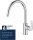 GROHE BauEdge 31367001 Kitchen Faucet, Single Lever Mixer, 223 mm Spout, Chrome, 1-Hole Installation, Waterfall Spout