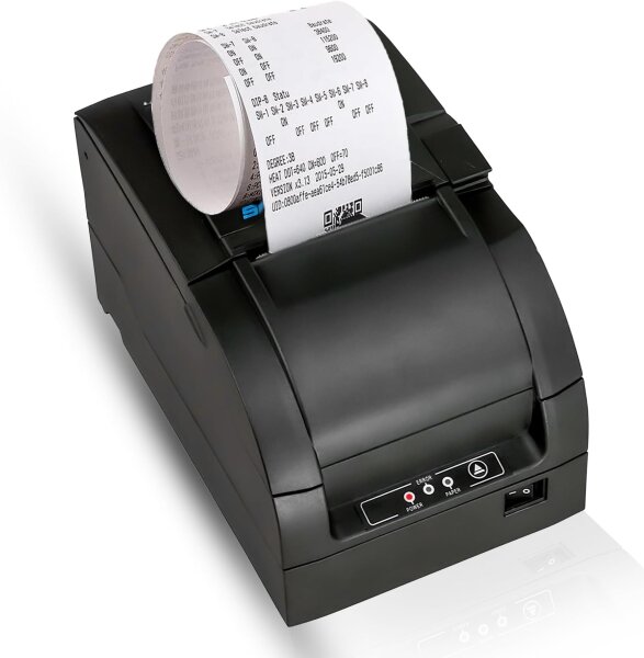 Trivec SNBC BTP-M300, Bondrucker, USB/WiFi, kabellos, Nadeldruck, automatischer Cutter, internes Netzteil, langlebige Belege, Windows/iOS/Android/Linux