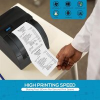 Trivec SNBC BTP-M300, Bondrucker, USB/WiFi, kabellos, Nadeldruck, automatischer Cutter, internes Netzteil, langlebige Belege, Windows/iOS/Android/Linux