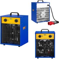 MSW Motor Technics 10060843 Elektro-Bauheizer, 9000 W,...