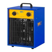 MSW Motor Technics 10060843 Elektro-Bauheizer, 9000 W,...