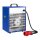 MSW Motor Technics 10060843 Electric Construction Heater, 9000 W, 400 V, rectangular fan heater, 3 speeds, ideal for drying plastered walls