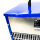 MSW Motor Technics 10060843 Electric Construction Heater, 9000 W, 400 V, rectangular fan heater, 3 speeds, ideal for drying plastered walls