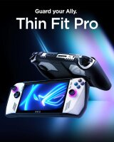 Spigen Thin Fit Pro Schutzhülle für ASUS ROG Ally 2023 RC71L, schwarz, mit integriertem Standfuß, schlankes Case