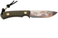 TRC Knives Polheim Survivalmesser, Apocalyptic CPM MagnaCut, Green Canvas Micarta Griff, Knivesandtools Exklusiv