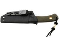 TRC Knives Polheim Survivalmesser, Apocalyptic CPM MagnaCut, Green Canvas Micarta Griff, Knivesandtools Exklusiv