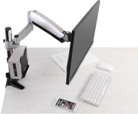 Maclean Brackets MC-720 Mini PC Mount, 17-70mm, Universal, Slim, up to 5kg, for Mini Computers and CPUs