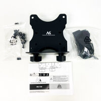 Maclean Brackets MC-720 Mini PC Mount, 17-70mm, Universal, Slim, up to 5kg, for Mini Computers and CPUs