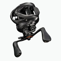 Anatono Starfall DC Baitcast Angelrolle, 6+1 Lager, Linkshand, schwarz, präzise Wurfkontrolle, leichtes Design