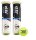 Dunlop ATP Championship tennis balls, 2 cans of 4 balls each, pressurized, durable, for all court types