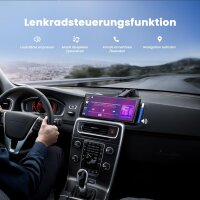Krunia 9,26" Wireless CarPlay Display, tragbar, Apple CarPlay/Android Auto, Rückfahrkamera, Bluetooth 5.0, GPS, FM, Sprachsteuerung