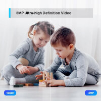 Tapo C210 3MP WiFi Surveillance Camera, Indoor Security Camera, Night Vision, Motion Detection, App Control