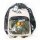 adidas LK SIM BPK JM4467, Unisex Rucksack, Braun, 100% Polyester, leicht, verstellbare Schultergurte, Hauptfach mit Reißverschluss