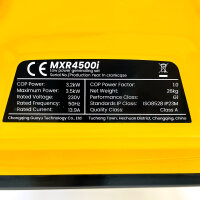 Max PeedingRods MXR4500i Inverter Generator, 3.5 kW max., 3.2 kW nominal power, 230V, 223 cm³ gasoline, 7.5l tank, 26kg
