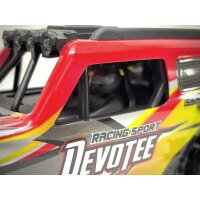 Absima Desert Runner Devotee 10032, 1:20 RC Elektro-Truggy, 4WD, RTR, 2,4 GHz, 12 km/h, rot