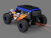 Absima Desert Runner Devotee 10033, 1:20 RC Elektro-Truggy, 4WD, RTR, 2,4 GHz, 12 km/h, blau