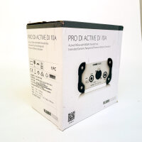 Klark Teknik PRO DI ACTIVE DI 10A, active DI box, MIDAS transformer, wide dynamic range, phantom power or battery