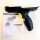 Zebra TRG-TC2L-SNP1-01 Scannergriff für TC22/TC27, ergonomischer Abzugsgriff, Zubehör, schwarz/gelb