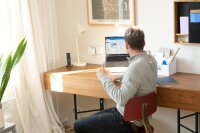 AVM FRITZ!Repeater 1200 AX, WLAN-Mesh-Repeater, Wi-Fi 6, 2400+600 Mbit/s, Gigabit-LAN, inkl. LAN-Kabel, für Router/Access Point