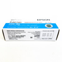 Epson PJIC7C ink cartridge, 31.3 ml, cyan, compatible with Discproducer PP-100/PP-50, high-quality printer cartridge
