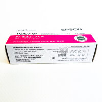 Epson PJIC7(M) ink cartridge, 31.3 ml, magenta, compatible with Discproducer PP-100/PP-50, high-quality printer cartridge