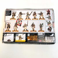 Warhammer 40000 Astra Militarum 99120105102 Cadian Command Squad, 5 miniatures, plastic kit, variably configurable