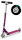 Micro Sprite LED Scooter, lila, Aluminium, LED-Dynamo-Räder, höhenverstellbar 63–95 cm, bis 100 kg, für Kinder & Jugendliche