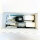 ABUS TSS550 + EC550 door bar lock, white, metal, apartment entrance door, cylinder with pull protection, keyed differently, 3 reversible keys