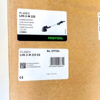 Festool PLANEX LHS 2-M 225 EQ Long-reach sander 225 mm, 1.4 m, drywall sander, corded, eccentric, grit 180 fine
