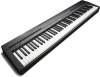 Yamaha P-45B Digitalpiano, 88 Tasten, gewichtete Hammermechanik, schwarz, USB-Anschluss, integrierte Lautsprecher