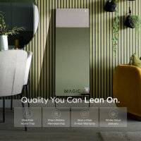 MAGIC AI MFM-003 Fitness Smart Mirror, 150x50x4 cm, interactive mirror with touchscreen, training programs, Wi-Fi, Bluetooth