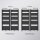 doporro RHE-160x50a bathroom radiator 1600x500 mm, vertical, anthracite, towel warmer, tubular radiator