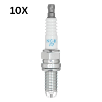 NGK DCPR8EKC 7168 Spark Plugs, 10 pieces, Double...