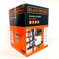 Black+Decker BXVC20XE Wet/Dry Vacuum Cleaner, 20L, 80dB,...