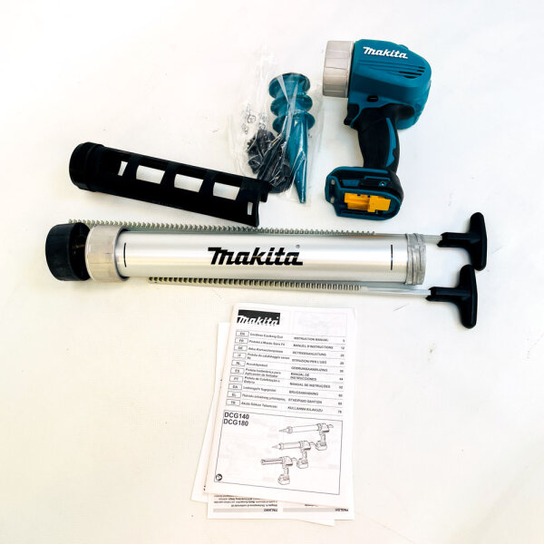 Makita DCG180ZX Akku-Kartuschenpistole 18V, Kartuschenpresse, variabler Vorschub, ohne Akku/Ladegerät