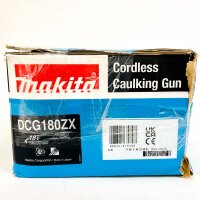 Makita DCG180ZX Akku-Kartuschenpistole 18V, Kartuschenpresse, variabler Vorschub, ohne Akku/Ladegerät