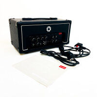 G4M GA-20E Guitar Amplifier Head, 20W, Integrated Effects, Headphone Output, Compact, Ideal for Rehearsal Room and Stage