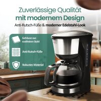 Emerio CME-122933 Filterkaffeemaschine, 1,25L, 1000W,...