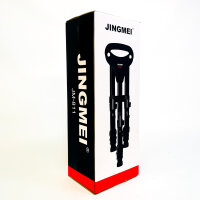 Jingmei JM-811 Aluminium Kamera-Stativ-Dolly, flexibel, 3 Räder, fahrbare Stativbasis, Track-Base-Stand