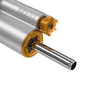 Öhlins Lenkungsdämpfer, 70 mm Hub, linear, Titan, Motorrad-Zubehör, präzise Lenkung, hochwertige Verarbeitung