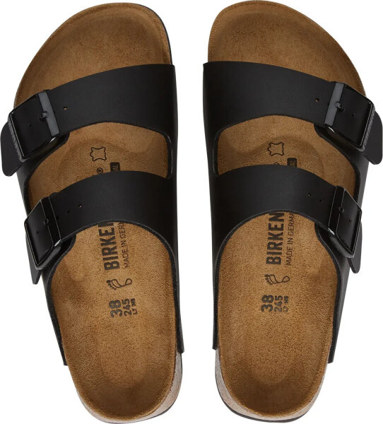 Birkenstock Arizona Prof 1018222 sandals, size 44, regular width, black, non-slip sole, adjustable straps