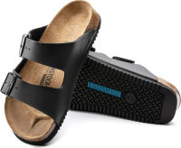 Birkenstock Arizona Prof 1018222 sandals, size 44, regular width, black, non-slip sole, adjustable straps