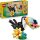 LEGO Creator 31173, 3-in-1 building set, toucan with flower, rebuildable into butterfly or tropical fish, creative toy for ages 7 and up